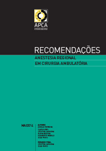 Recomenda&ccedil;&otilde;es - Anestesia Regional em CA
